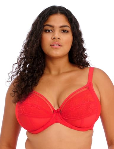 Elomi Damen Plus Size Kendra Bügel-BH, kirsche, 95H von Elomi