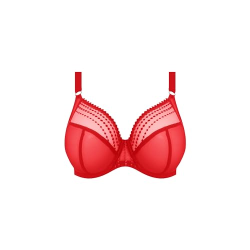 Elomi Matilda Damen Bügel-BH in Übergröße, Haute Red, Rot/Ausflug, einfarbig (Getaway Solids), 95G von Elomi