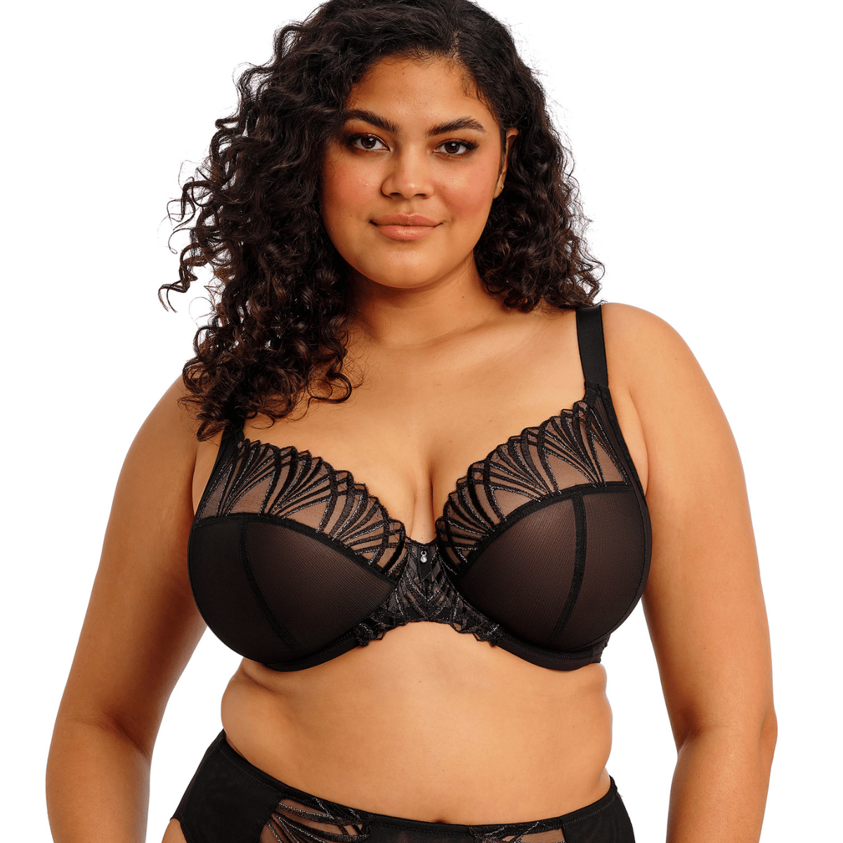 Elomi Reja BH mit Bügel, Schwarz, Größe: 80G, Damen von Elomi