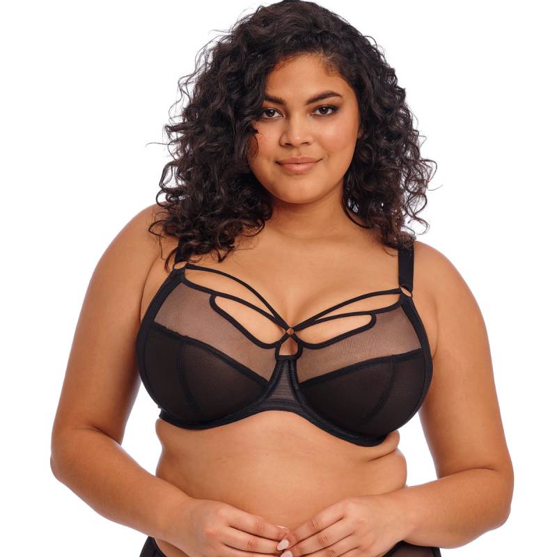 Elomi Sachi Plunge BH, Schwarz, Größe: 75K, Damen von Elomi