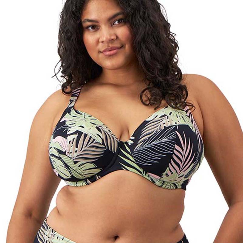 Elomi Tropical Retreat Bikinioberteil mit Bügel, Multi, Größe: 95K, Damen von Elomi