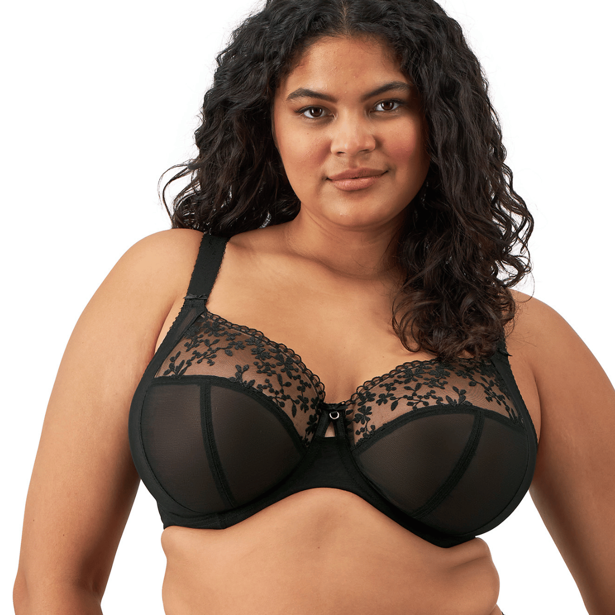 Elomi Zarla BH mit Bügel, Schwarz, Größe: 70K, Damen von Elomi