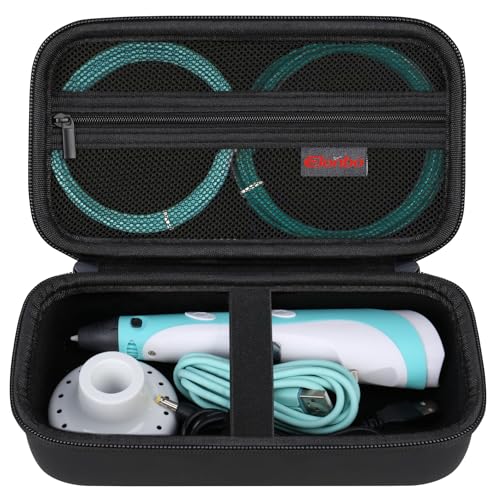 Elonbo Tragetasche für NIIMBOT B21 und B1 Label Maker Maschine, tragbare Mini Wireless Bluetooth Label Printer Reisetasche, Mesh Tasche passt Etikettenpapier, Schwarz Elonbo Tragetasche für NIIMBOT B21 und B1 Label Maker Maschine, tragbare Mini Wireless Bluetooth Label Printer Reisetasche, Mesh Tasche passt Etikettenpapier, Schwarz von Elonbo