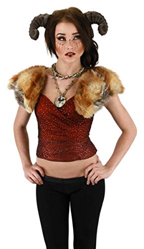 Dragon Horns Brown Standard von Elope