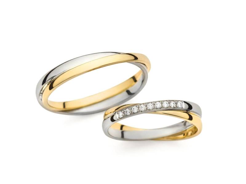 Eheringe, Trauringe, Hochzeitsringe, Ringe Zur Hochzeit, Partnerringe, Wedding Rings, Gold 585, Mit Diamantem Eheringe, Trauringe, Hochzeitsringe, Ringe Zur Hochzeit, Partnerringe, Wedding Rings, Gold 585, Mit Diamantem von EloureJewelry