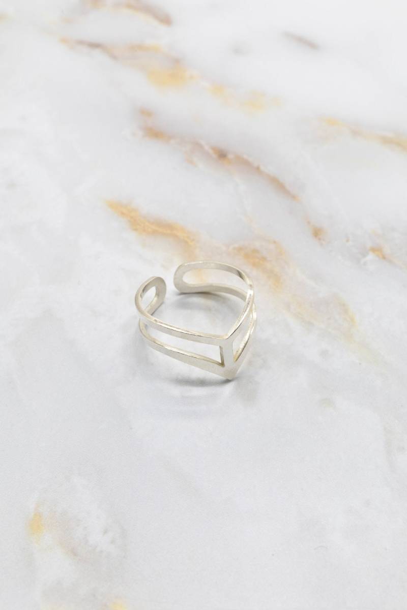 Silber Ring. Arc. Sterling Silber 925. Flexibler Ring. Silberne Handgearbeitete Ringe Silber Ring. Arc. Sterling Silber 925. Flexibler Ring. Silberne Handgearbeitete Ringe von Elpezdorado