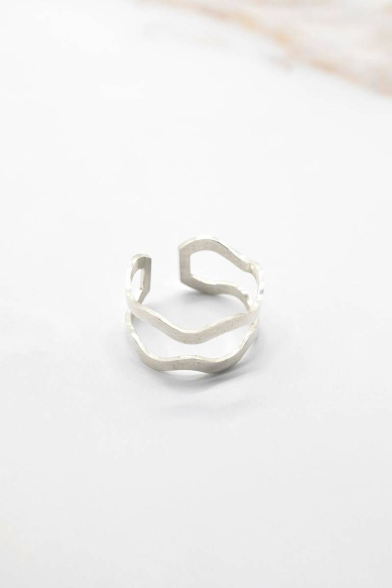 Silber Ring. Wabe Sterling Silber 925. Flexibler Ring. Silberne Handgearbeitete Ringe Silber Ring. Wabe Sterling Silber 925. Flexibler Ring. Silberne Handgearbeitete Ringe von Elpezdorado