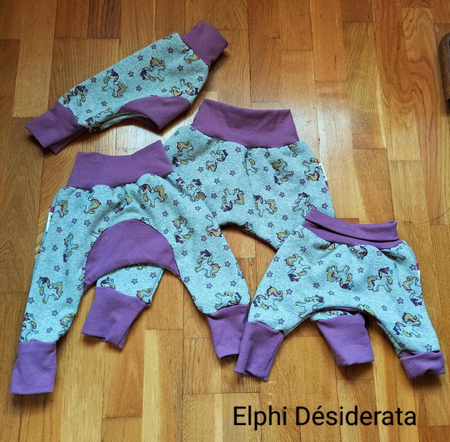 Skalierbare Haremshose Baby Einhorn Sweatshirt Stoffe Winter Mädchen Modell Größe 1 Monat 6 Monate Jahr 2 Jahre Bio-Stoffe Öko Tex Skalierbare Haremshose Baby Einhorn Sweatshirt Stoffe Winter Mädchen Modell Größe 1 Monat 6 Monate Jahr 2 Jahre Bio-Stoffe Öko Tex von ElphidesiderataFr