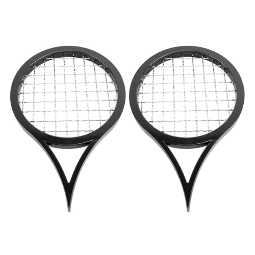 Kamm Twist Up, Alternative für Haarschwämme, Erzeugt Locken und Wendungen, Tragbare Curling Pinselhaar -Twisting Combe für Schwarze Männer, Tennisschläger Design (BLACK) von Elprico