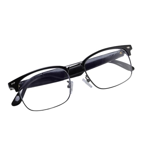 Smart Bluetooth -Brille mit Mikrofon und Lautsprecher, Blue Light Blocking Music Brille mit Touch Control, Bluetooth 5.3 Wireless Audio -Brille für Männer und Frauen Smart Bluetooth -Brille mit Mikrofon und Lautsprecher, Blue Light Blocking Music Brille mit Touch Control, Bluetooth 5.3 Wireless Audio -Brille für Männer und Frauen von Elprico