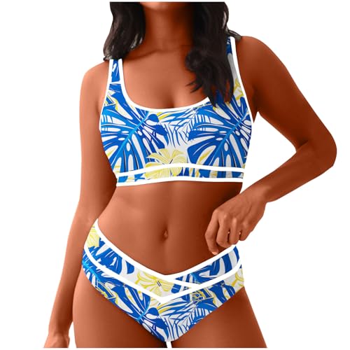 Bikini Damen Set Push up Badeanzug Bauchweg Sport Bademode High Waist Sexy Zweiteiliger Modisch Elegant Bikinis Oberteil und Bikinihose Bequeme Sommer Badeanzüge Ärmellos Strand Swimsuits Bikini Damen Set Push up Badeanzug Bauchweg Sport Bademode High Waist Sexy Zweiteiliger Modisch Elegant Bikinis Oberteil und Bikinihose Bequeme Sommer Badeanzüge Ärmellos Strand Swimsuits von Elsa Keith