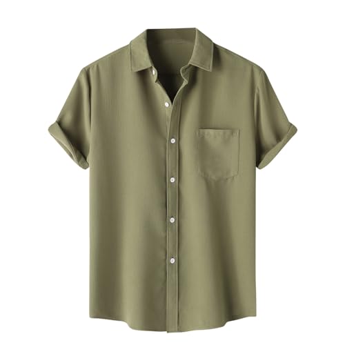 Sommerhemd Herren Kurzarm Business Freizeithemd 2025 Hemd Button Down Shirt Lässiges Hawaii Tshirt Stretch Männer Sportshirt Atmungsaktiv Basic Passform Laufshirt Lose Outdoorshirt Sommerhemd Herren Kurzarm Business Freizeithemd 2025 Hemd Button Down Shirt Lässiges Hawaii Tshirt Stretch Männer Sportshirt Atmungsaktiv Basic Passform Laufshirt Lose Outdoorshirt von Elsa Keith