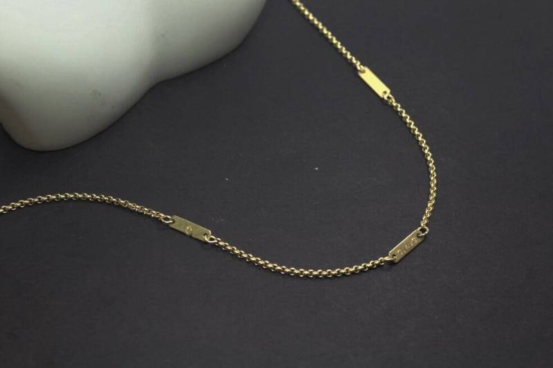 Hand Gestempelt Gold Namen Halskette.handgemachtes Geschenk, Personalisierte Geschenk Gravierte Halskette. Geburtstagsgeschenk Für Ihn. Freund Name Hand Gestempelt Gold Namen Halskette.handgemachtes Geschenk, Personalisierte Geschenk Gravierte Halskette. Geburtstagsgeschenk Für Ihn. Freund Name von ElseCreation
