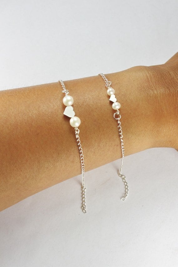 Mutter-Kind-Armband, Heartbeat-Armband, Mommy & Me Motherhood Family Bond-Armband, Love Connection-Armband, Heartfelt-Armband von ElseDesigns