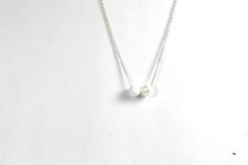 Zwei Besties Halskette, Opal Perle Schmuck Seele Schwestern Schmuck, Feueropal Ball, .opal Statement Necklacelove.couple Geschenk von ElseDesigns