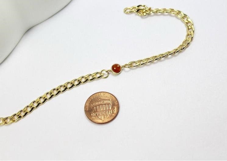 Kristall Stein Armband Für Ihn. Herren Rubin Schmuck. Papa, Bruder, Freund Vorhanden. Heilendes Naturstein Armband.sein Geburtstag von ElseJewelry