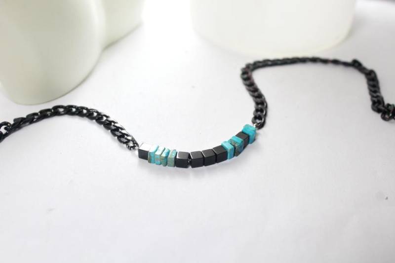 Namensschmuck. Silber Gold Schwarz Morse-Code Halskette Personalisierte Männer Armbänder. Freund Name Schmuck. Freundin Frauen von ElseJewelry