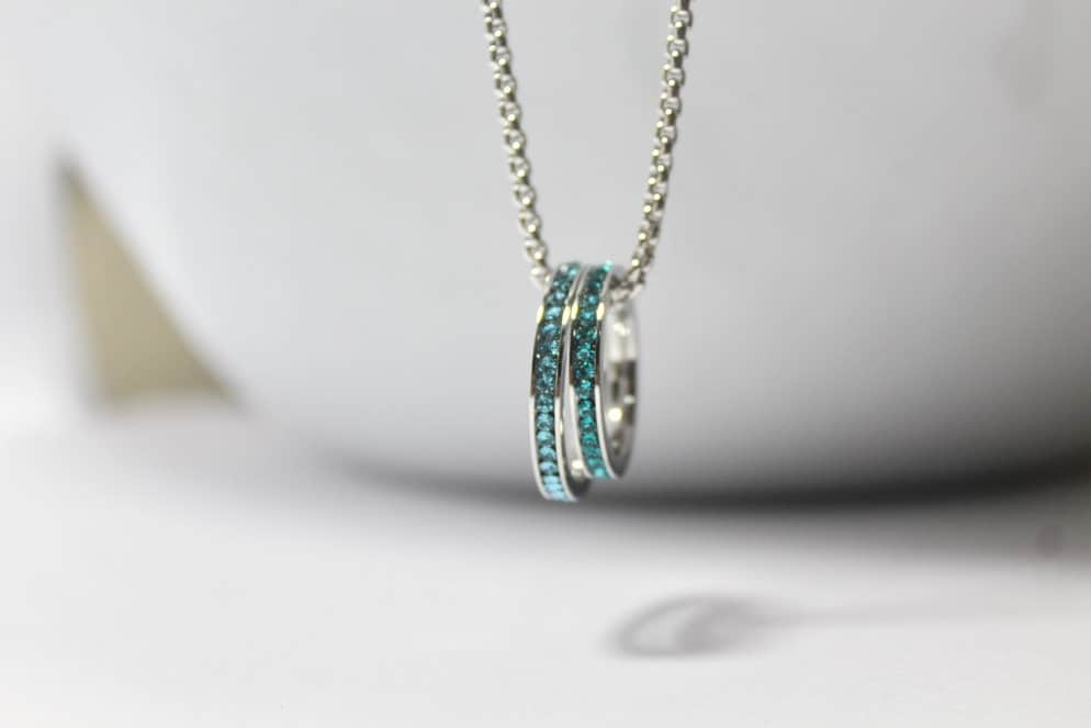 Vater Sohn Birthstone Jewelry.gift Für New Papa. Großer Kleiner Bruder. Geburtsstein Schmuck, Silberkette Mit Geburtsstein, Personalisiertes von ElseJewelry