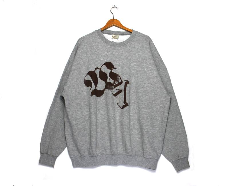 Vintage Lee Simple Design Logo Crewneck Pullover Sweatshirt von ElsewhereVintageShop