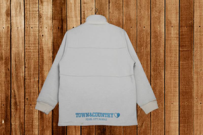 Vintage T & C Surf Full Zipped Sweatshirt von ElsewhereVintageShop