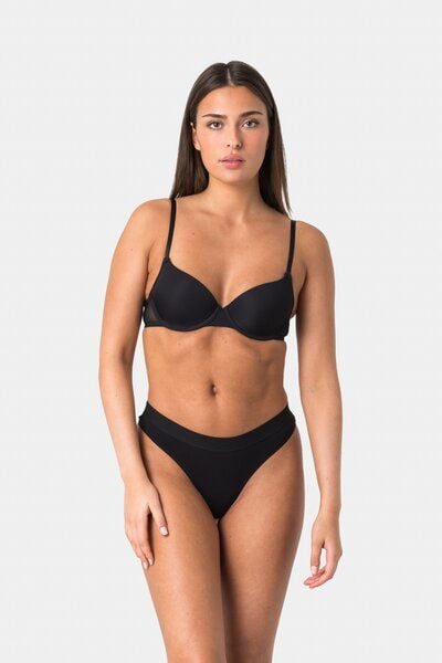 Elsie Unterhosen Damen 5er Pack String Tanga aus Baumwolle mit Stretch von Elsie