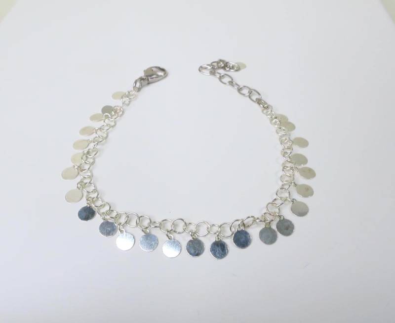 Pünktchen Armband Sterling Silber Zum Angesagten Layer Lagen Look Pünktchen Armband Sterling Silber Zum Angesagten Layer Lagen Look von ElstarDesign