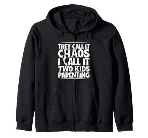 Chaos Koordinator - zwei Kinder Kapuzenjacke Chaos Koordinator - zwei Kinder Kapuzenjacke von Eltern mit Kindern Designs