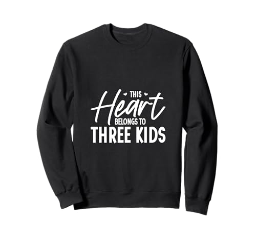 Ich Liebe Meine DREI Kinder Sweatshirt von Eltern mit Kindern Designs