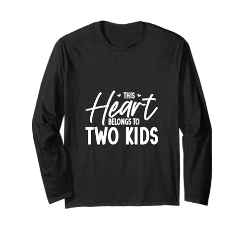 Ich Liebe Meine Zwei Kinder Langarmshirt von Eltern mit Kindern Designs