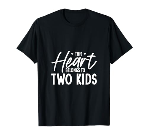 Ich liebe meine zwei Kinder T-Shirt Ich liebe meine zwei Kinder T-Shirt von Eltern mit Kindern Designs