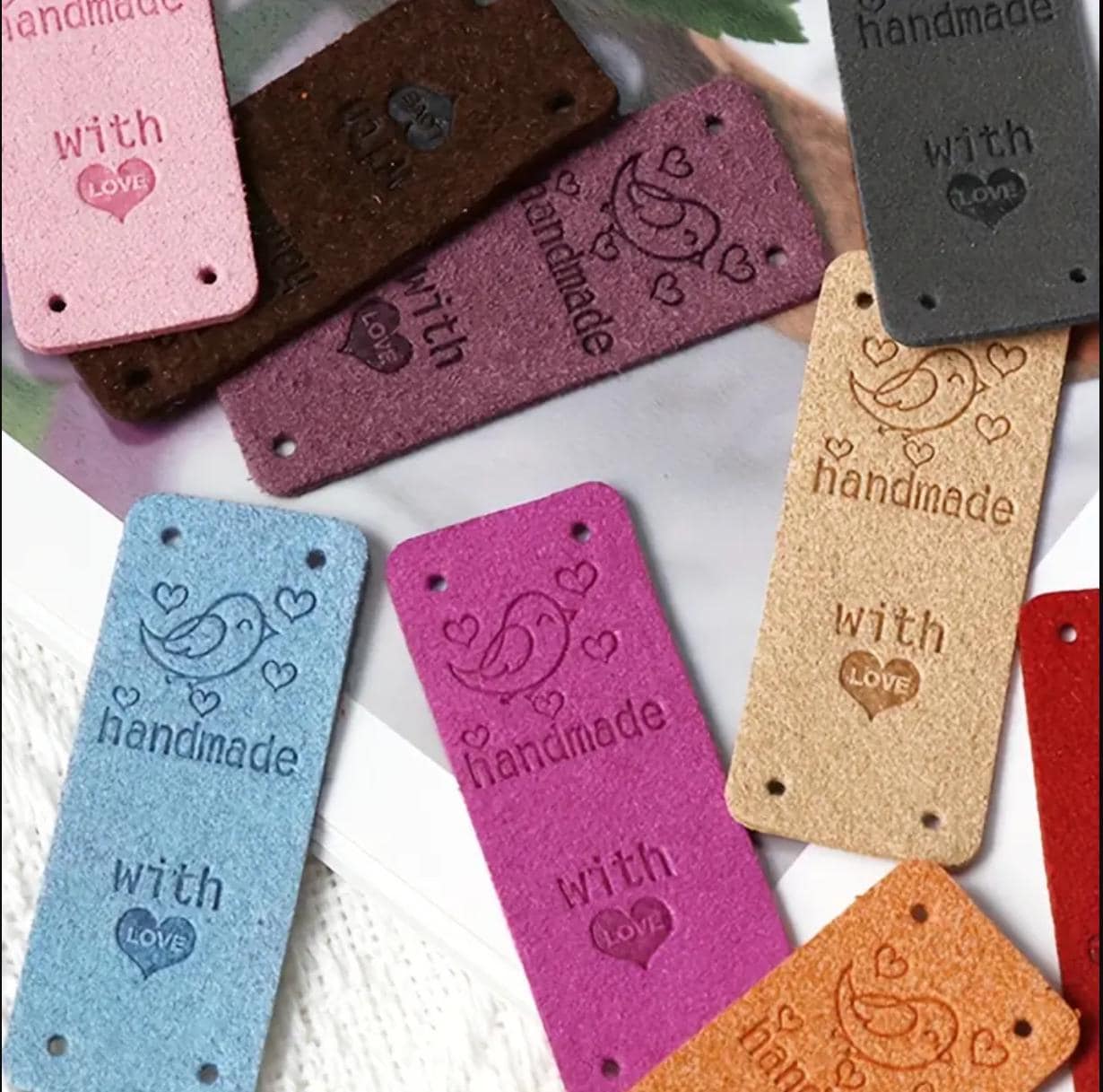 Handmade Label Bird - 10Er Set von EltonKreativDesign