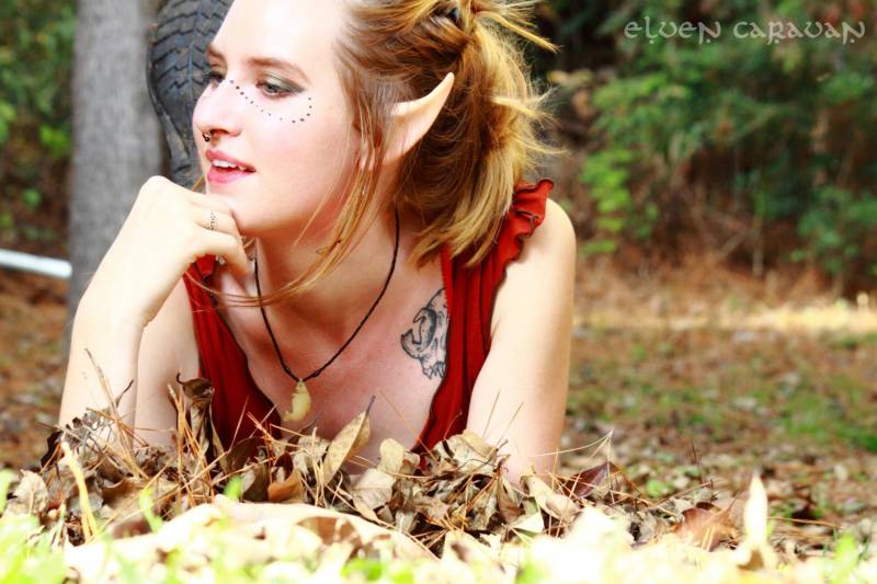 Selbstbemalte Elfenohren Für Waldland Herr Der Ringe Halloween Kostüme Und Cosplay von ElvenCaravan