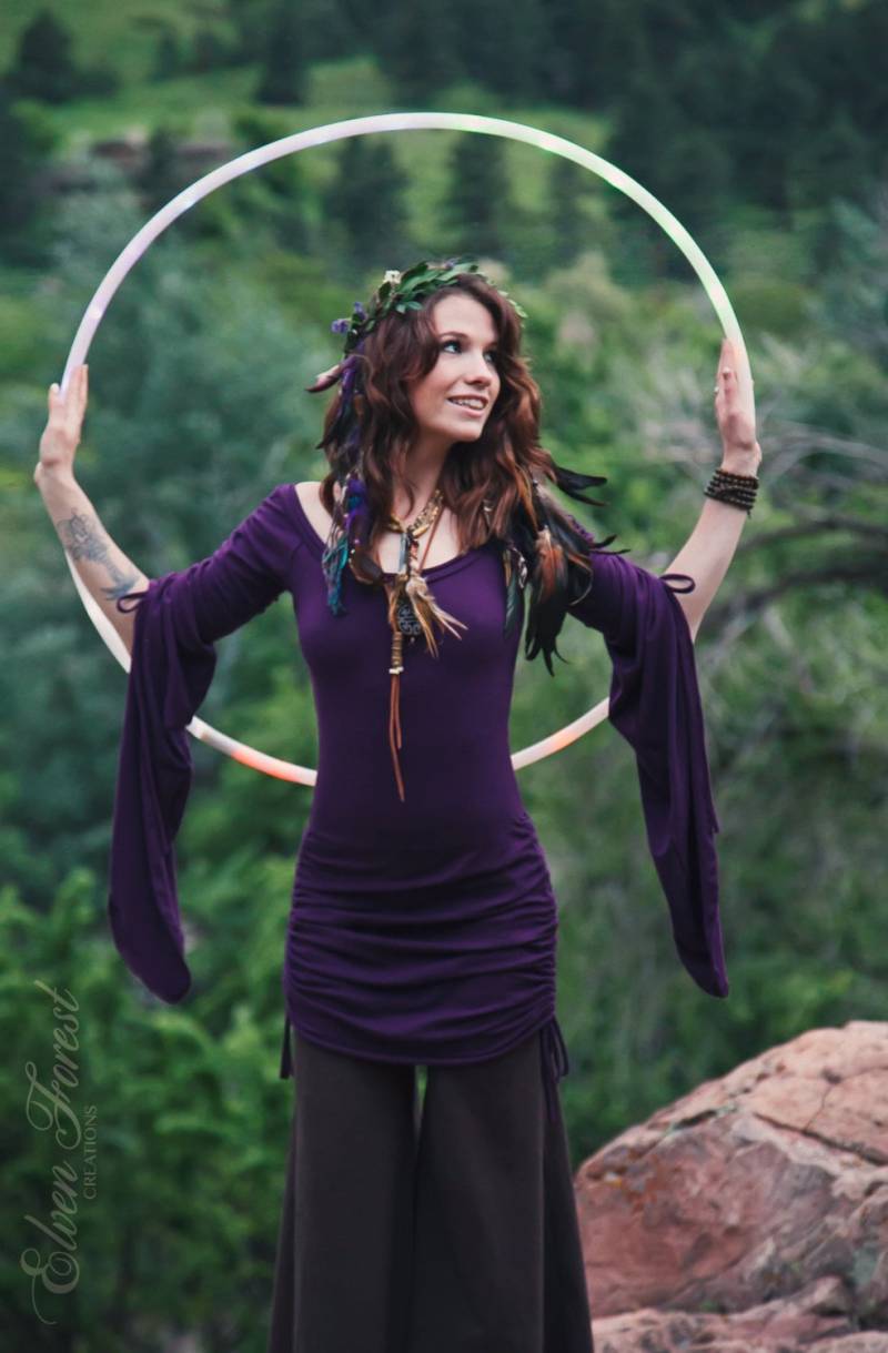 Feen Ärmel Bauern Kleid ~ Elfen Wald, Festliche Kleidung Feen Ärmel Bauern Kleid ~ Elfen Wald, Festliche Kleidung von ElvenForest