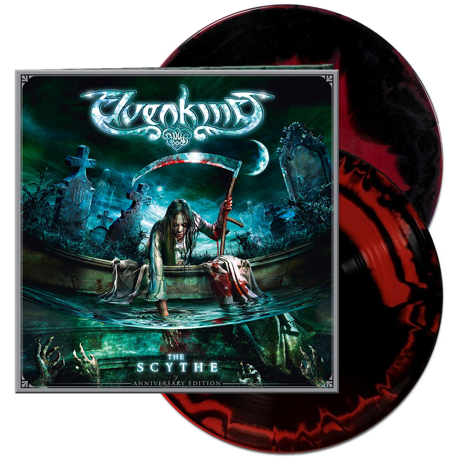 The scythe - Anniversary Edition von Elvenking - 2-LP (Coloured, Gatefold, Limited Edition, Re-Release) von Elvenking