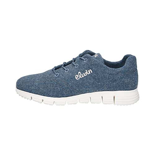 Elwin Shoes Damen Karma Sneaker, Blue, 38 EU von Elwin Shoes