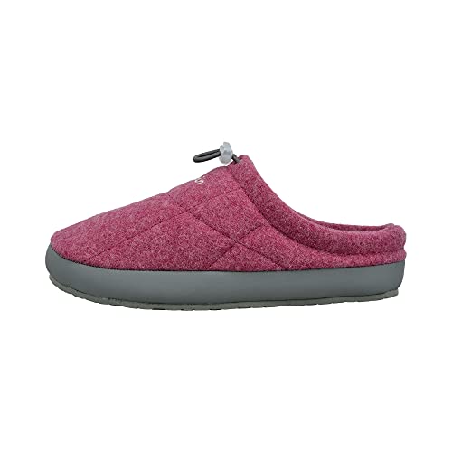 Elwin Shoes Damen Merlin Slipper, Rose/Grey, 36 EU von Elwin Shoes