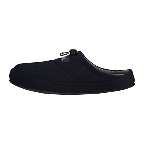 Elwin Shoes Herren Merlin Slipper, Dark Blue, 43 EU von Elwin Shoes