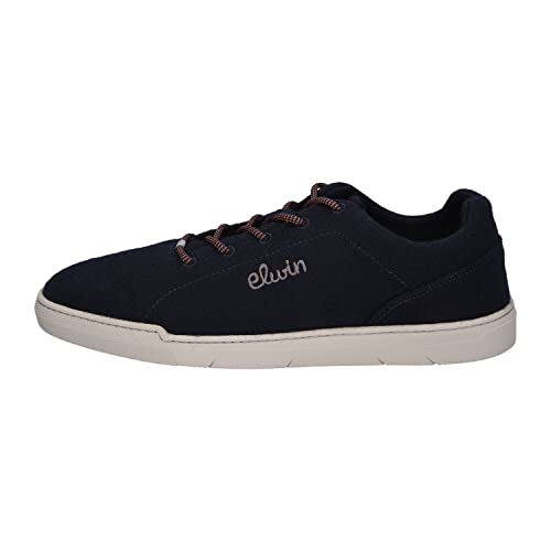 Elwin Shoes Herren Sense Sneaker, Dark Blue, 43 EU von Elwin Shoes