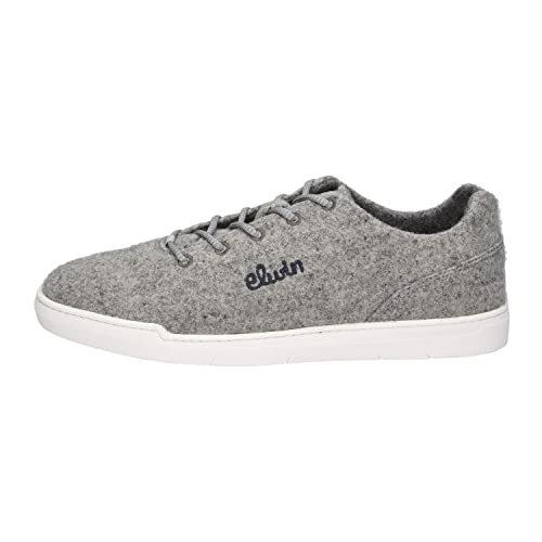 Elwin Shoes Herren Sense Sneaker, Grey, 44 EU von Elwin Shoes