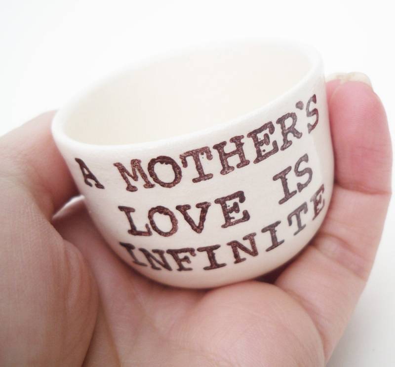 Geschenk Mom Ringschale Schmuckschale Teebeutelretter Großes Geschenk Für Eine Neue Mutter, Die Muttertagbaby-Duschegeschenk Ist von ElyciaCamille