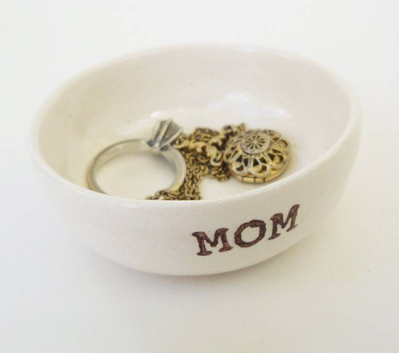 Handgemachtes Geschenk Für Mama Bereit Neue Mama Baby-Dusche-Geschenk Muttertagsgeschenk Geburtstagsgeschenk Ring Schale Schmuckschale Handgemacht von ElyciaCamille