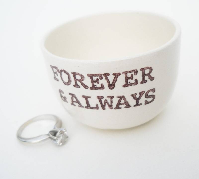 Ringhalter Für Immer Und Versandfertig - Geschenkidee Last Minute Brautparty Geschenk Verlobungsgeschenk Hochzeitsgeschenk von ElyciaCamille
