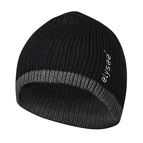 Elysee Mütze Wintermütze Thinsulate warme Wintermütze Einheitsgröße (schwarz/grau) von Elysee