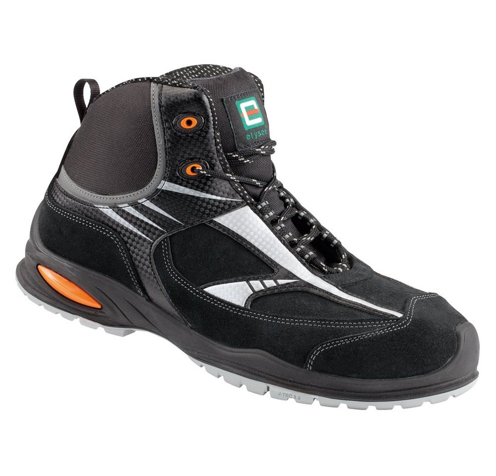 Elysee PERITO S3 Schnürstiefel ELYSEE® Schwarz/Silber - EN ISO 20345 S3 SRC Stiefel von Elysee