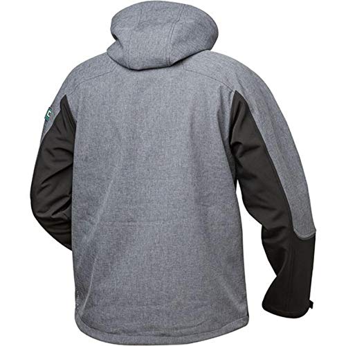 Elysee Softshelljacke Tau grau (reflektierend)/schwarz Gr. L von Elysee