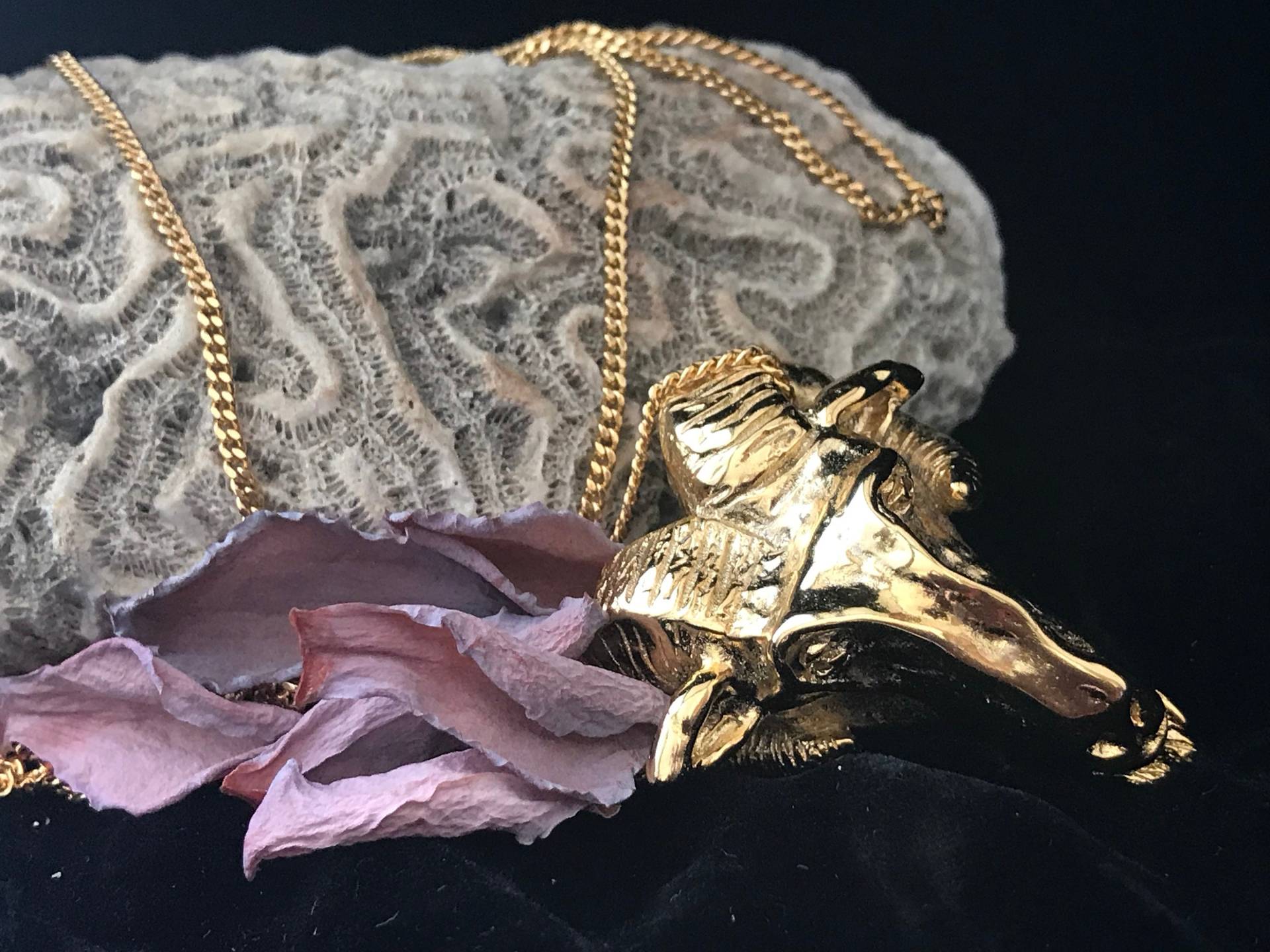 Ziege Krafttier Anhänger Ziege Krafttier Anhänger von ElysianBijoux