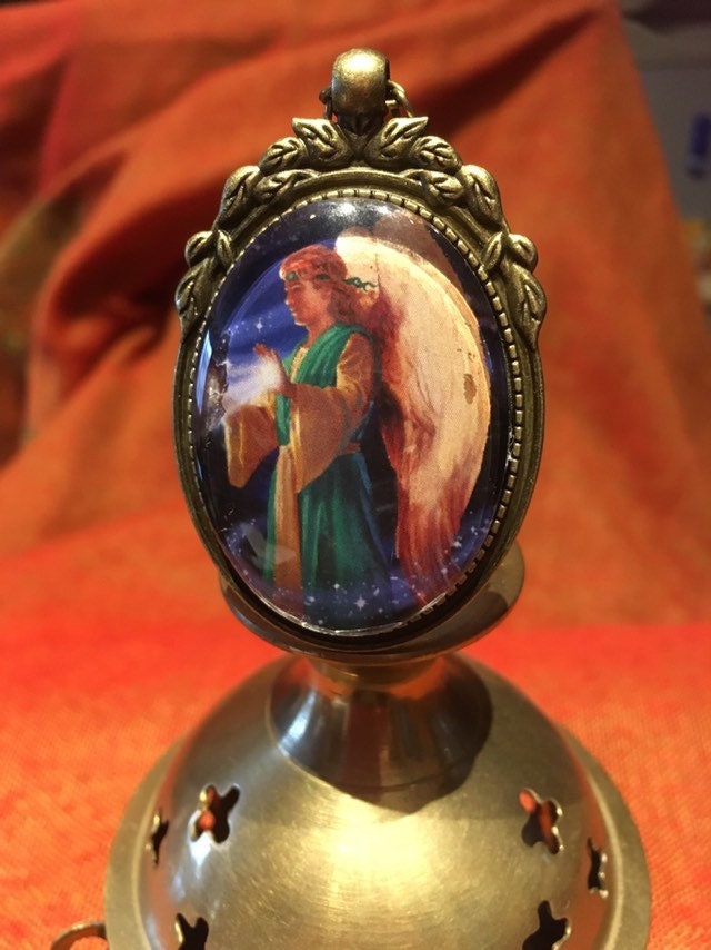 Religiöser Anhänger, Spiritueller Schmuck, Handgemacht, Kostenloser Versand von Elysiumpendants