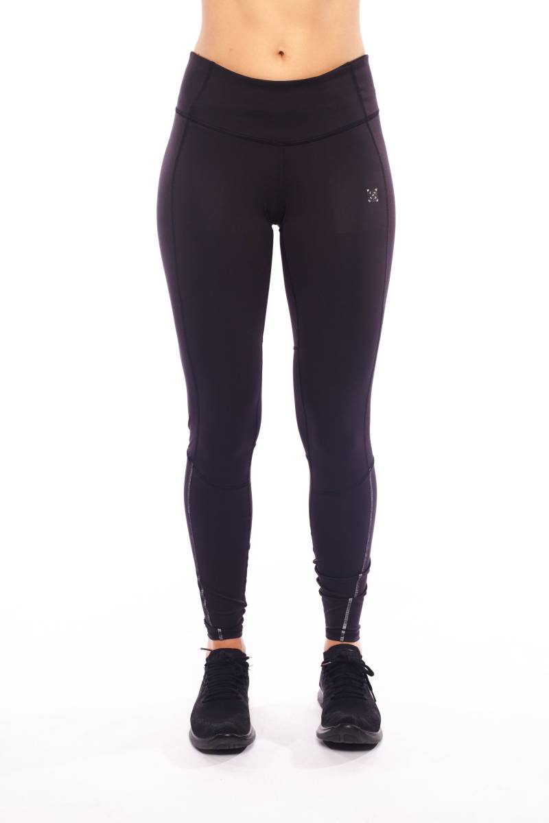 Glänzende Schwarze Leggings von Elytsstyle