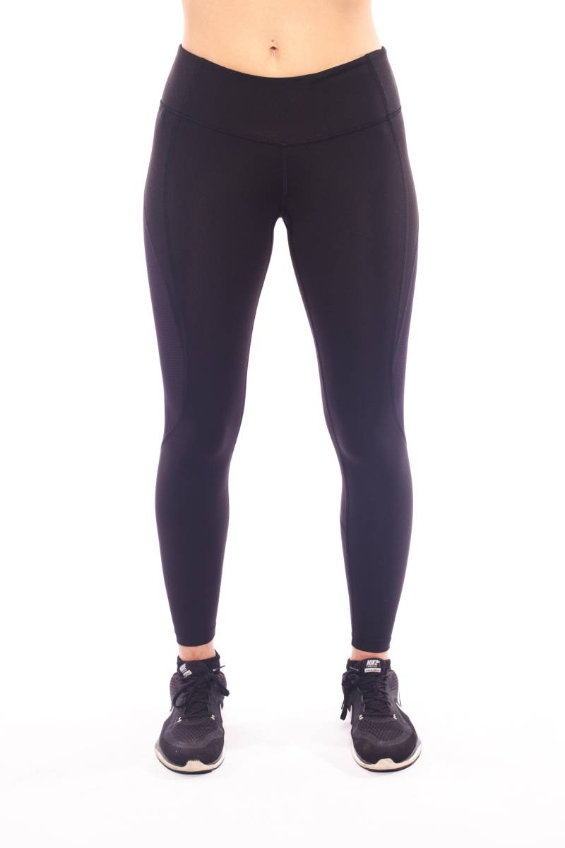 Schwarze Leggings Mit Mesh von Elytsstyle