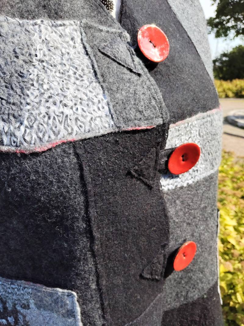 Handgefertigte Wollweste, Filzweste, Damen-Wollweste, Filzkleidung, Damenbekleidung von ElzyWool